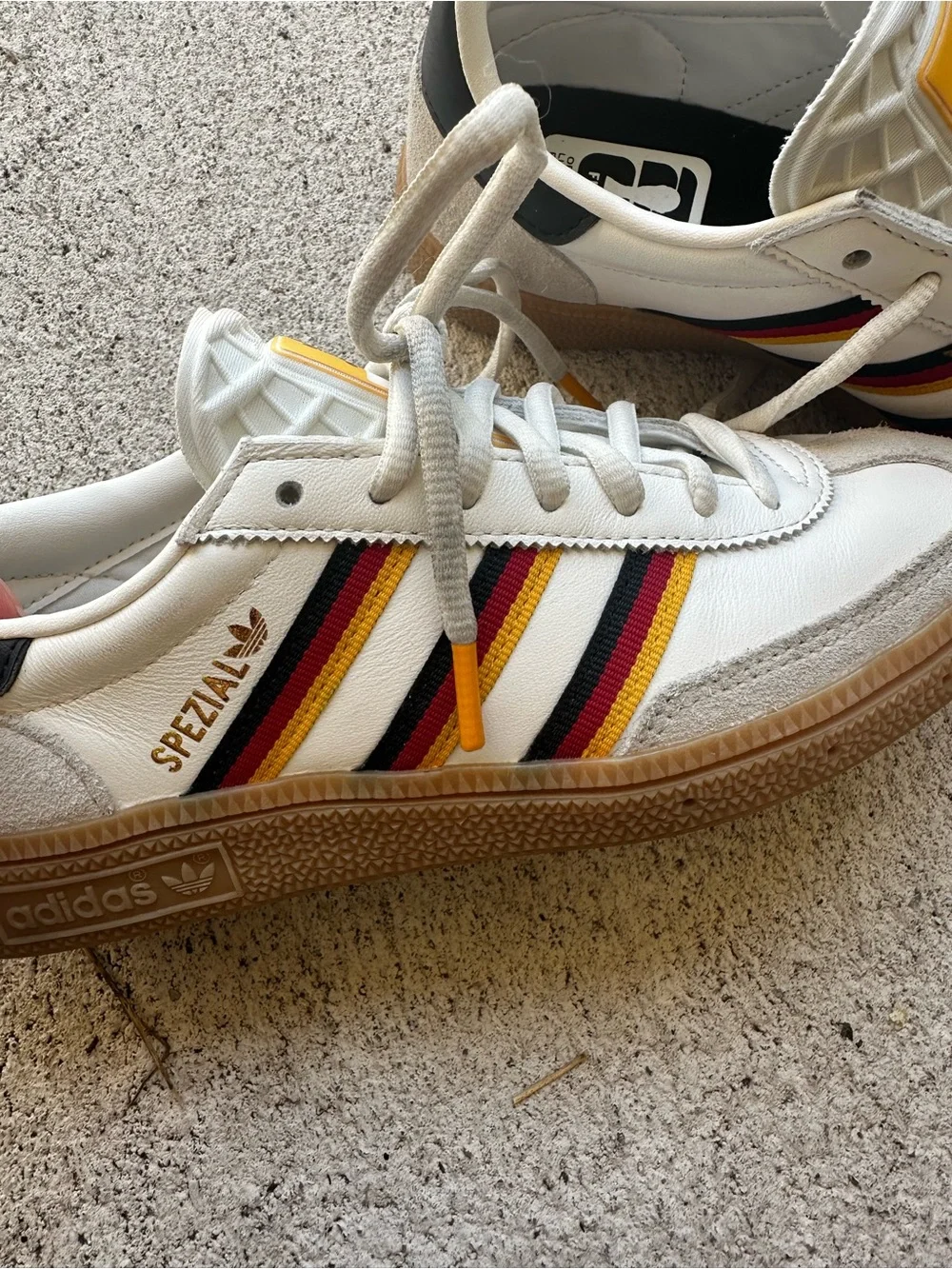 ADIDAS Men’s FIFA World Cup Handball Spezial Shoes German Flag Inspired